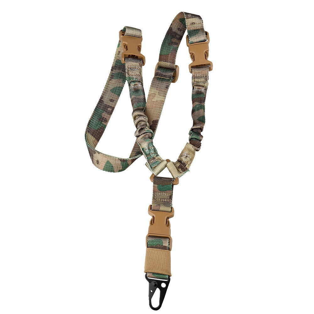 Single Point Tactical Strap Real CS Tactical Harpoon Line Military Fans Outdoor Crossbody Safety Rope