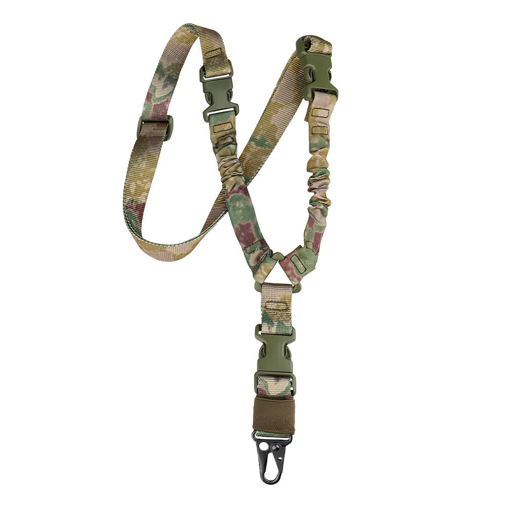 Single Point Tactical Strap Real CS Tactical Harpoon Line Military Fans Outdoor Crossbody Safety Rope