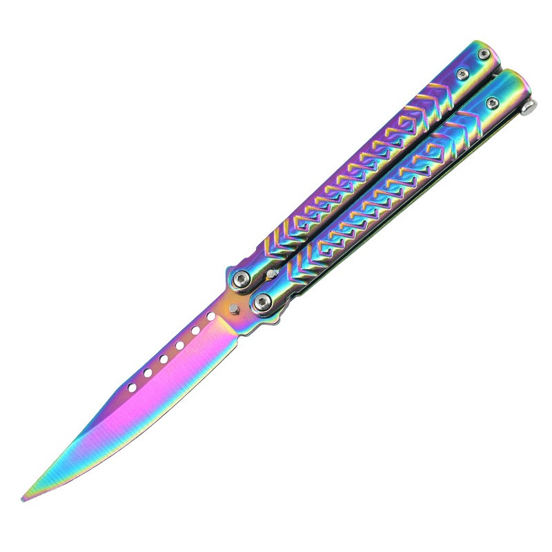 Unedged Toy Practice Knife Folding