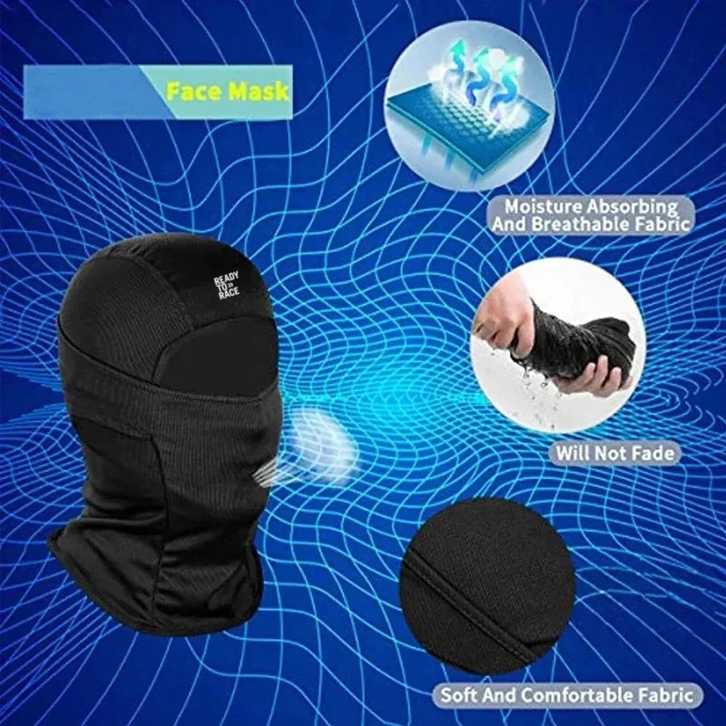 For KTM Ready to Race Balaclava Face Mask Ski Mask Full Face Mask Hood Tactical Snow Motorcycle Running Cold Weather