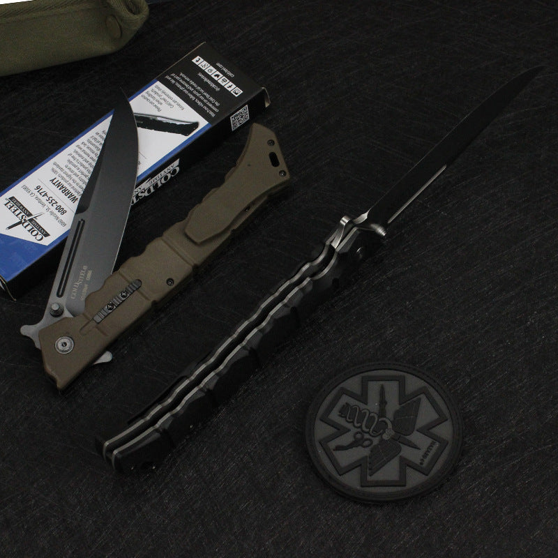 Song High Hardness 8Cr13Mov Nylon Fiber Tactical Knife Folding Knife Outdoor Knife