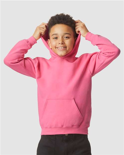 Gildan - Youth Softstyle® Midweight Hooded Sweatshirt - SF500B-9