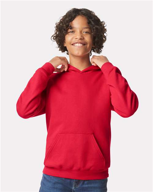 Gildan - Youth Softstyle® Midweight Hooded Sweatshirt - SF500B-10