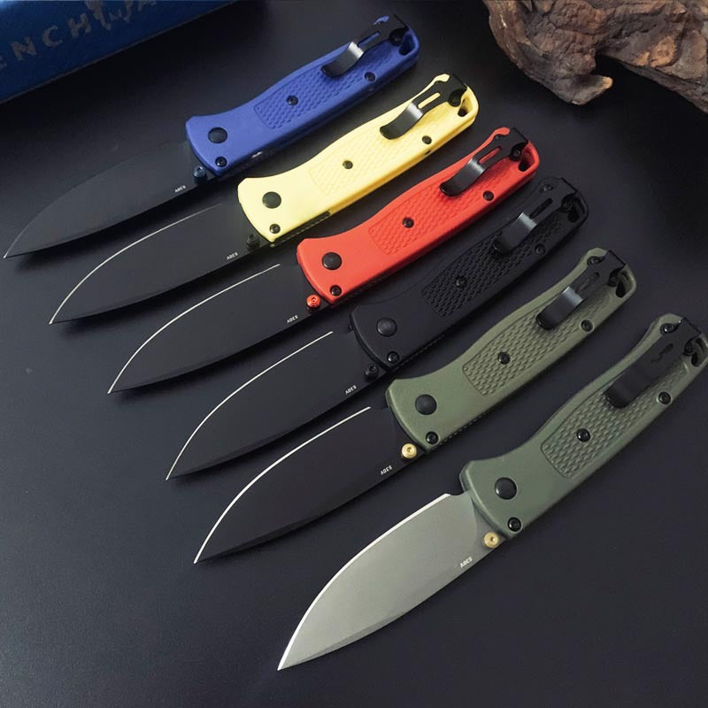 BM535 Folding Knife Plastic Handle Sanding Nylon Glass Fiber