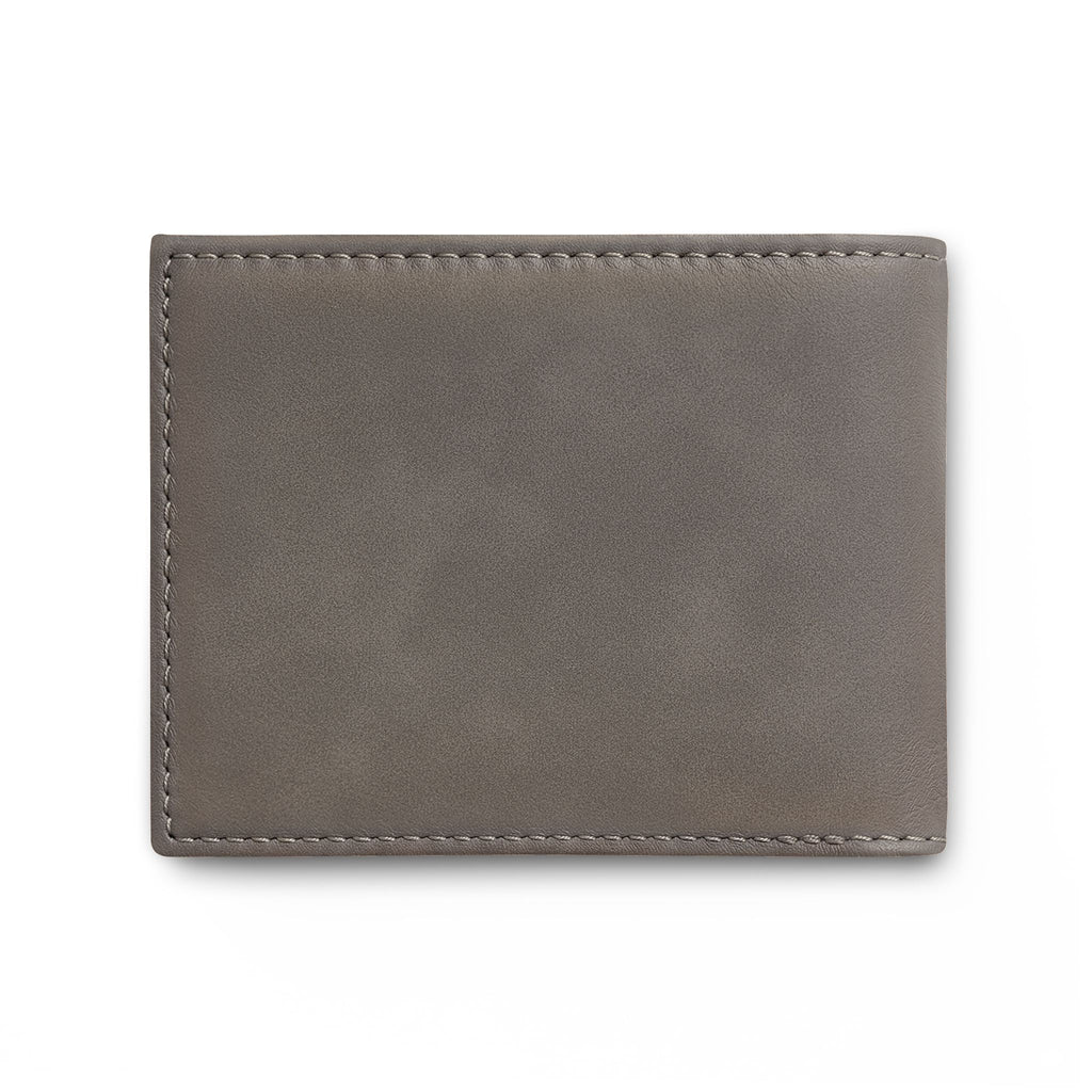 Embroidered AK-47 Bi-Fold Wallet — Tactical Leather Card Holder
