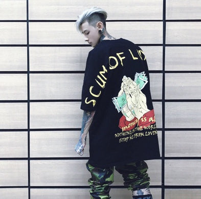 Summer Oversize SCUM OF LUXURY T-shirt