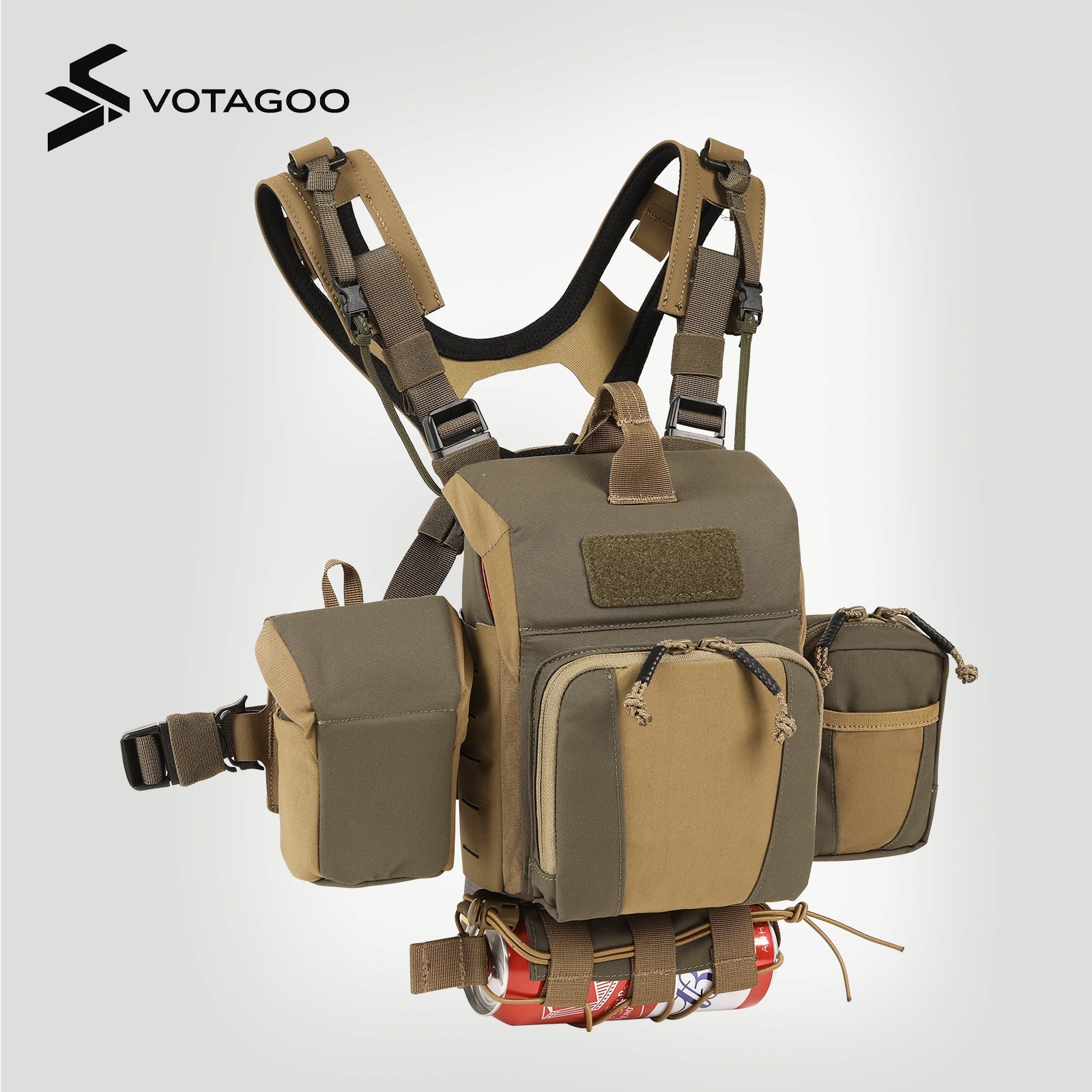 VOTAGOO® Binocular Harness Case Bino Chest Pack