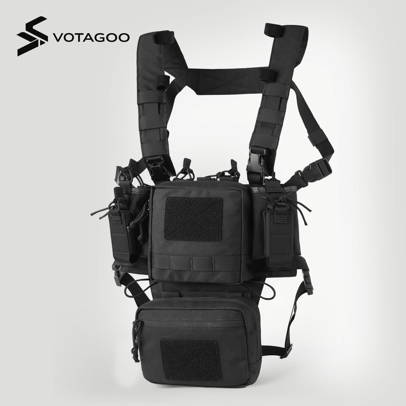 VOTAGOO® Adjustable & Detachable Tactical Chest Rig