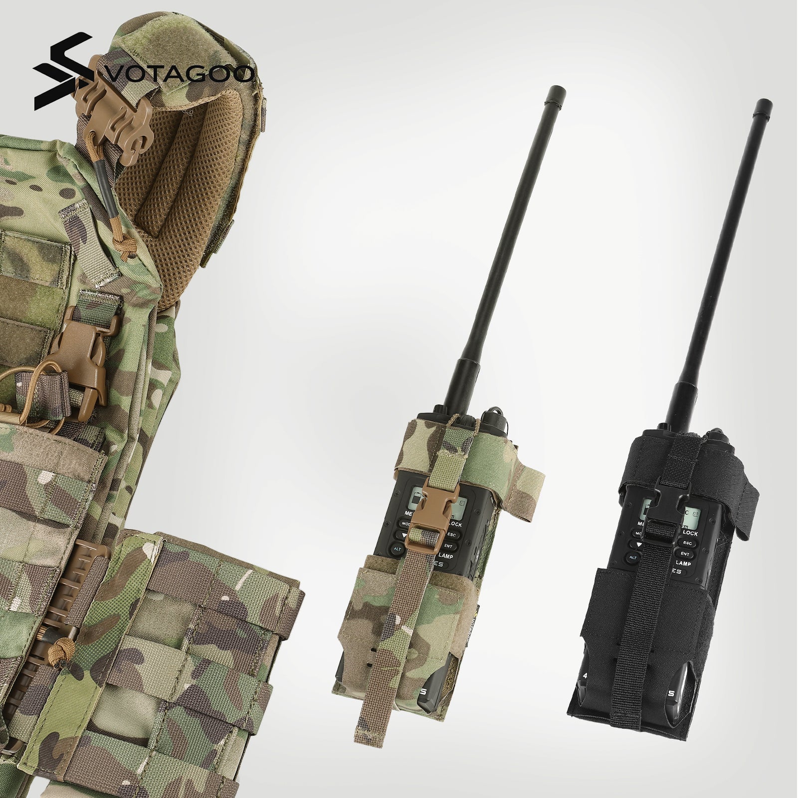 VOTAGOO® Tactical Radio Holster Holder Case