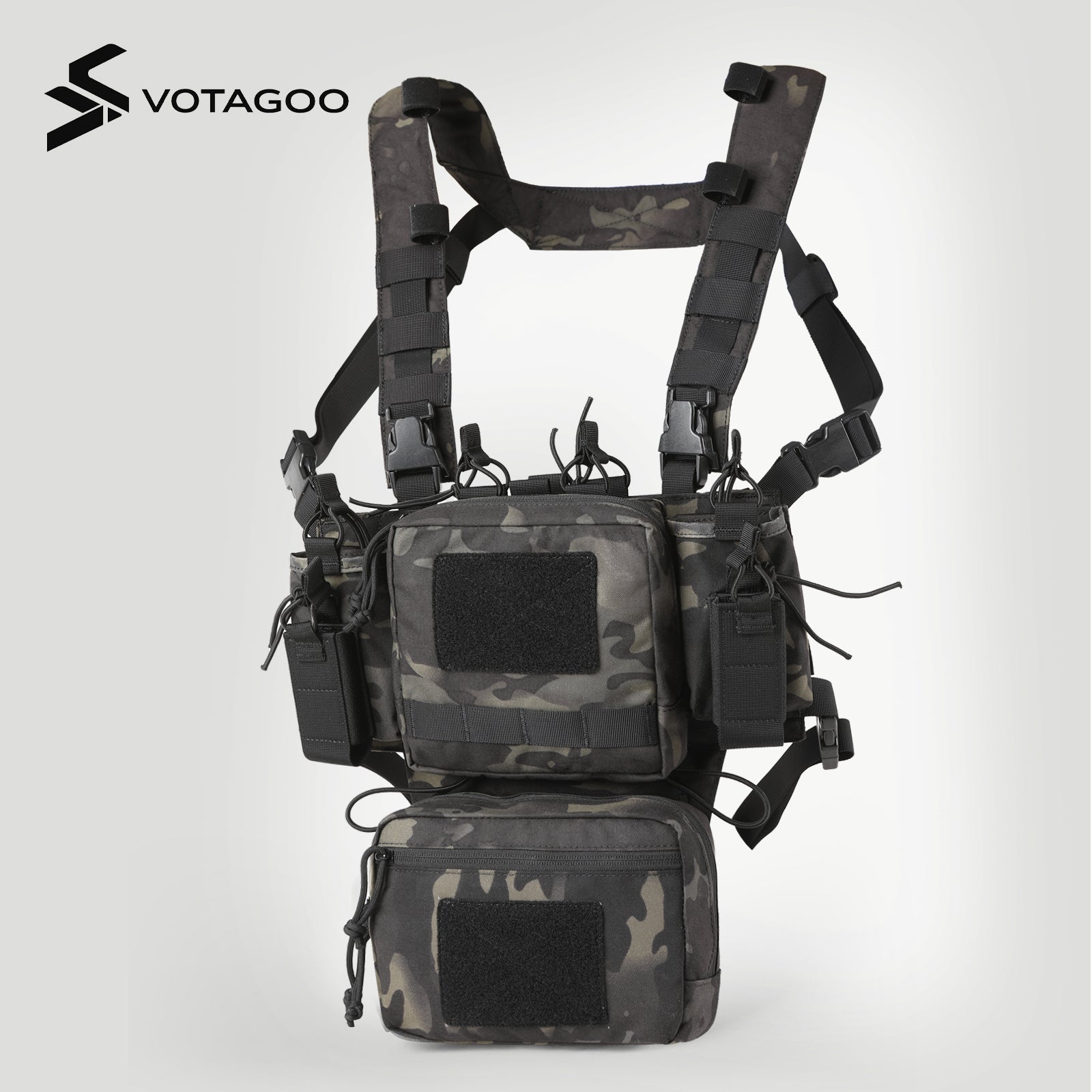 VOTAGOO® Adjustable & Detachable Tactical Chest Rig