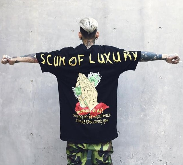 Summer Oversize SCUM OF LUXURY T-shirt