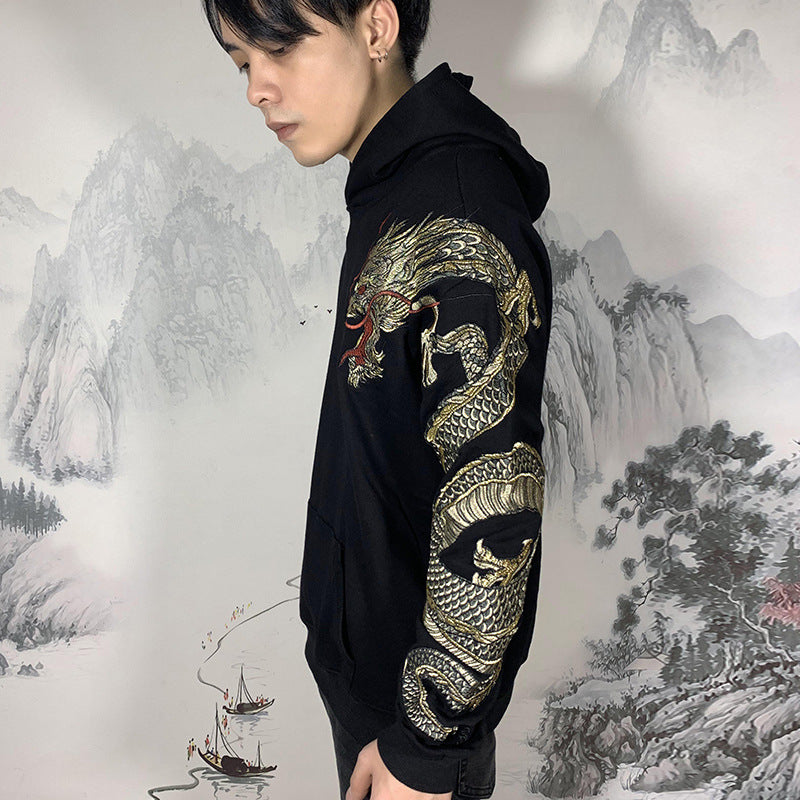 Shenlong embroidered sweater