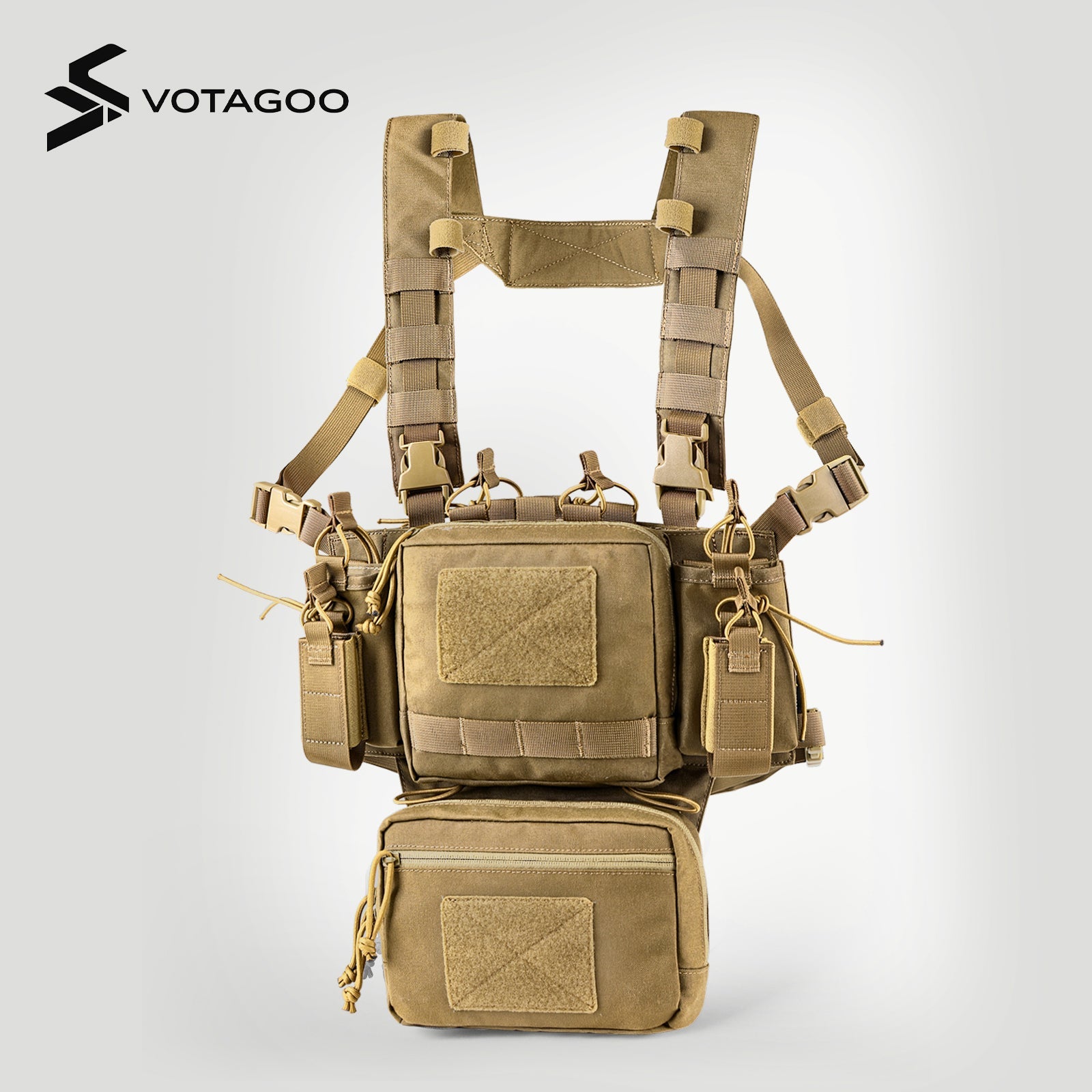 VOTAGOO® Adjustable & Detachable Tactical Chest Rig