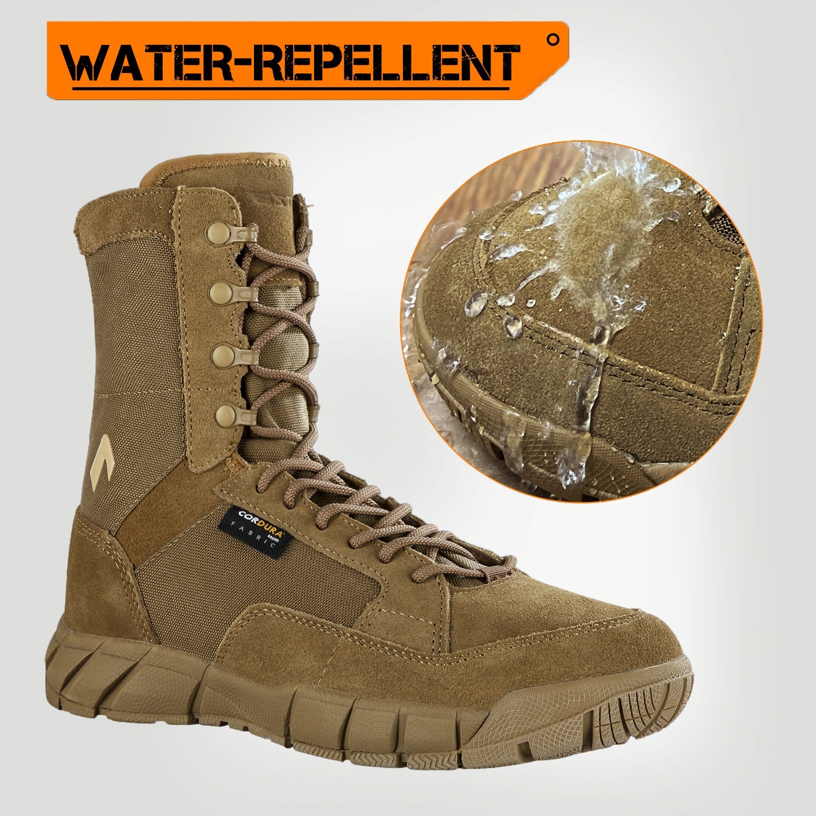 VOTAGOO® Men's 8 inch Tactical Boots
