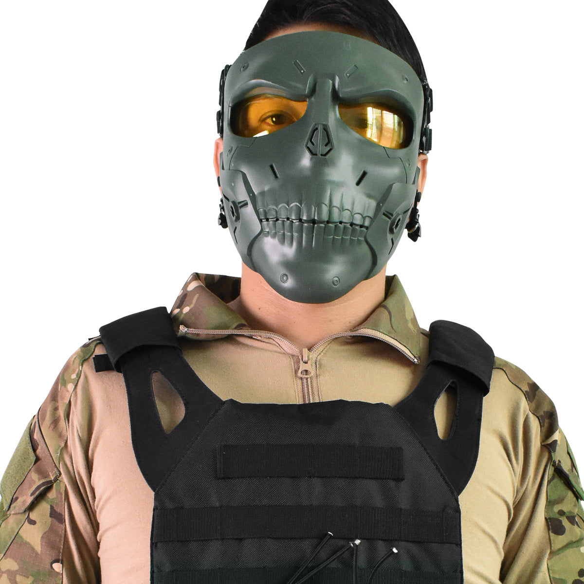 CS outdoor field iron blood tactical mask
