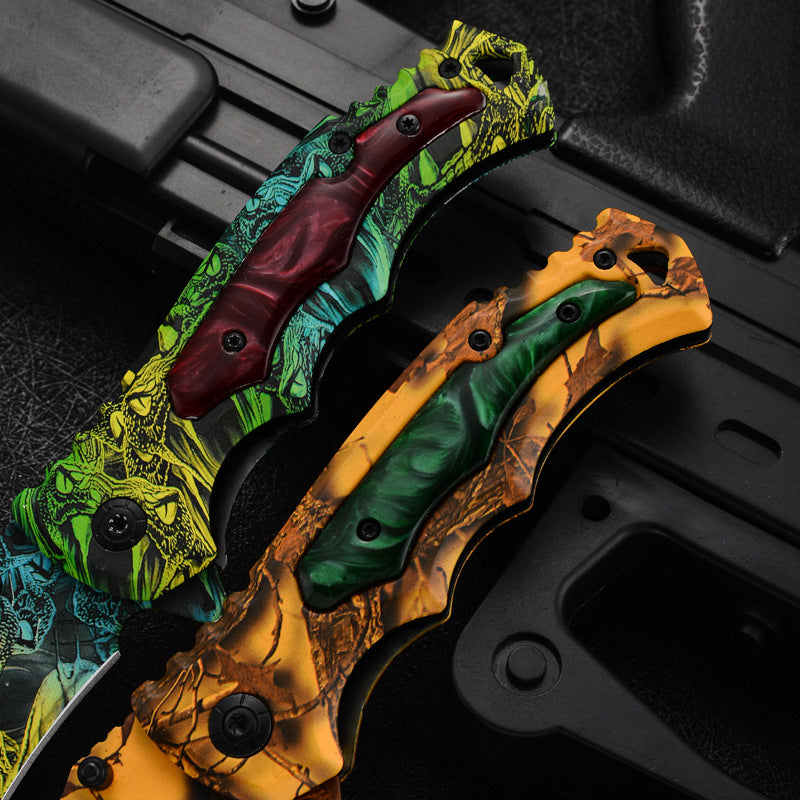 New Draped Camping Folding Knife