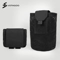 Tactical MOLLE Mesh Dump Pouch Drop Pouch Foldable Mag Recycling Holder