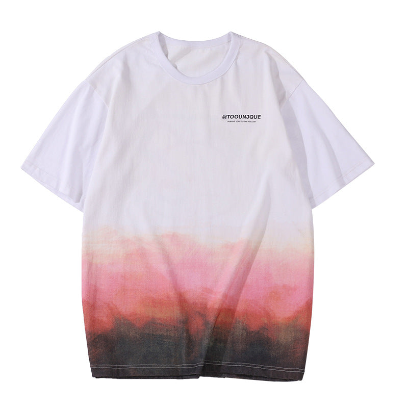 Hanlu Main Series Summer New Fashion Brand Spoof Bear Print T-shirt