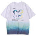 Hanlu Main Series Summer New Fashion Brand Spoof Bear Print T-shirt