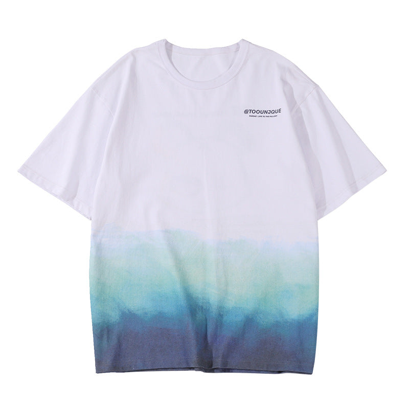 Hanlu Main Series Summer New Fashion Brand Spoof Bear Print T-shirt