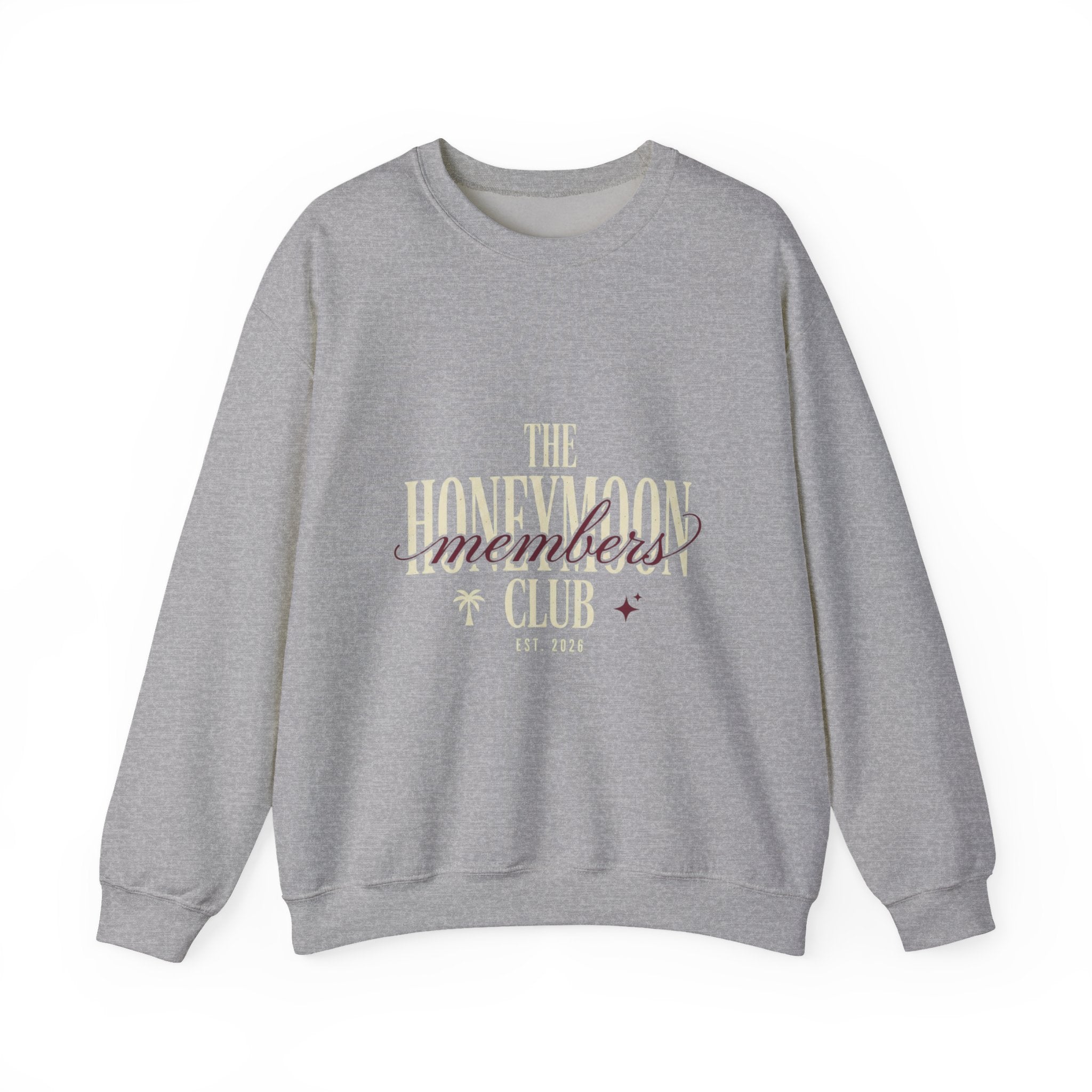Honeymoon Members Club Sweatshirt | Bride Era, Engaged Slogan