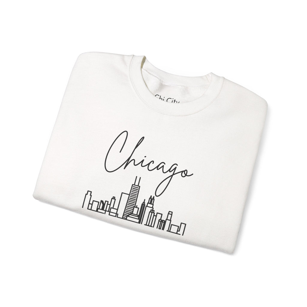 Chicago Skyline Sweatshirt - Women's