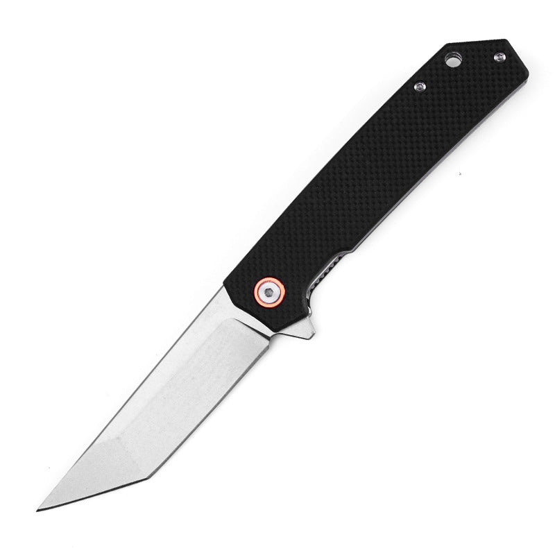G10 Handle High Hardness Portable Folding Knife