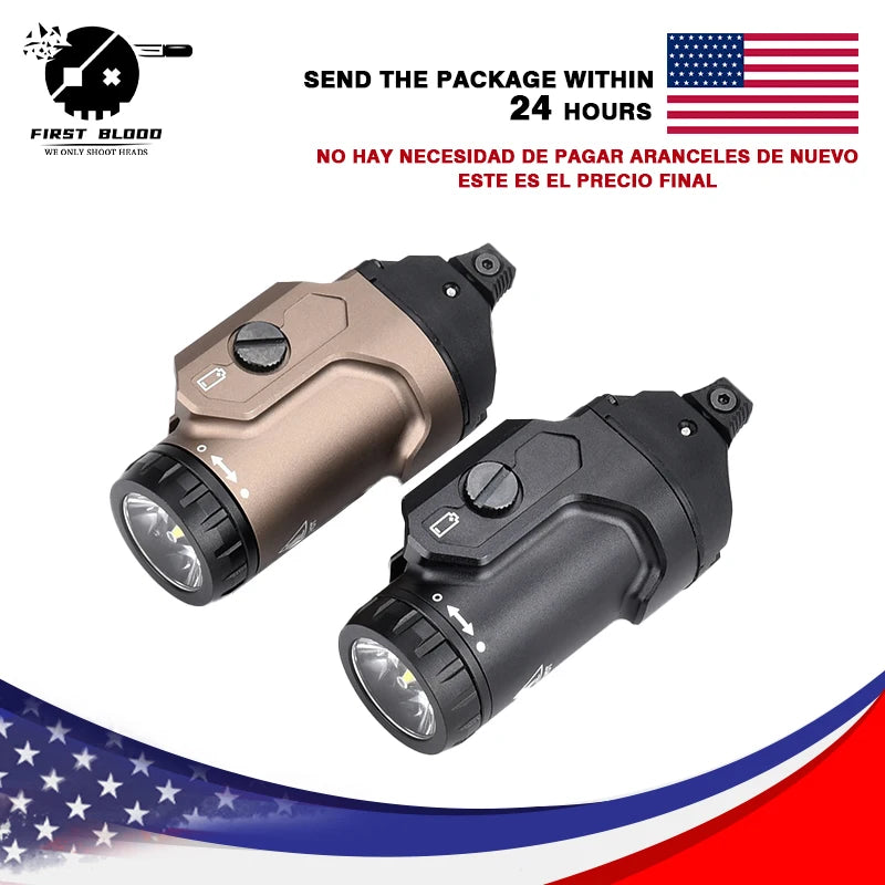 Tactical FOXTROT2R 700 Lumen Universal flashlight Multifunctional outdoor rain splash prevention FOXTROT Pistol Light