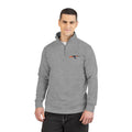 AK Embroidered Fox Runner 1/4-Zip Fleece Pullover
