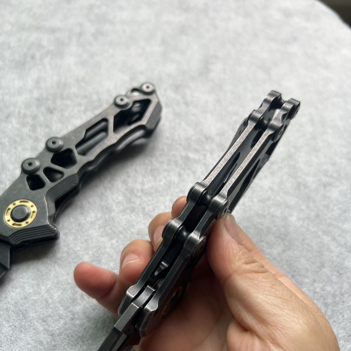 High Hardness D2 Steel Folding Knife Outdoor