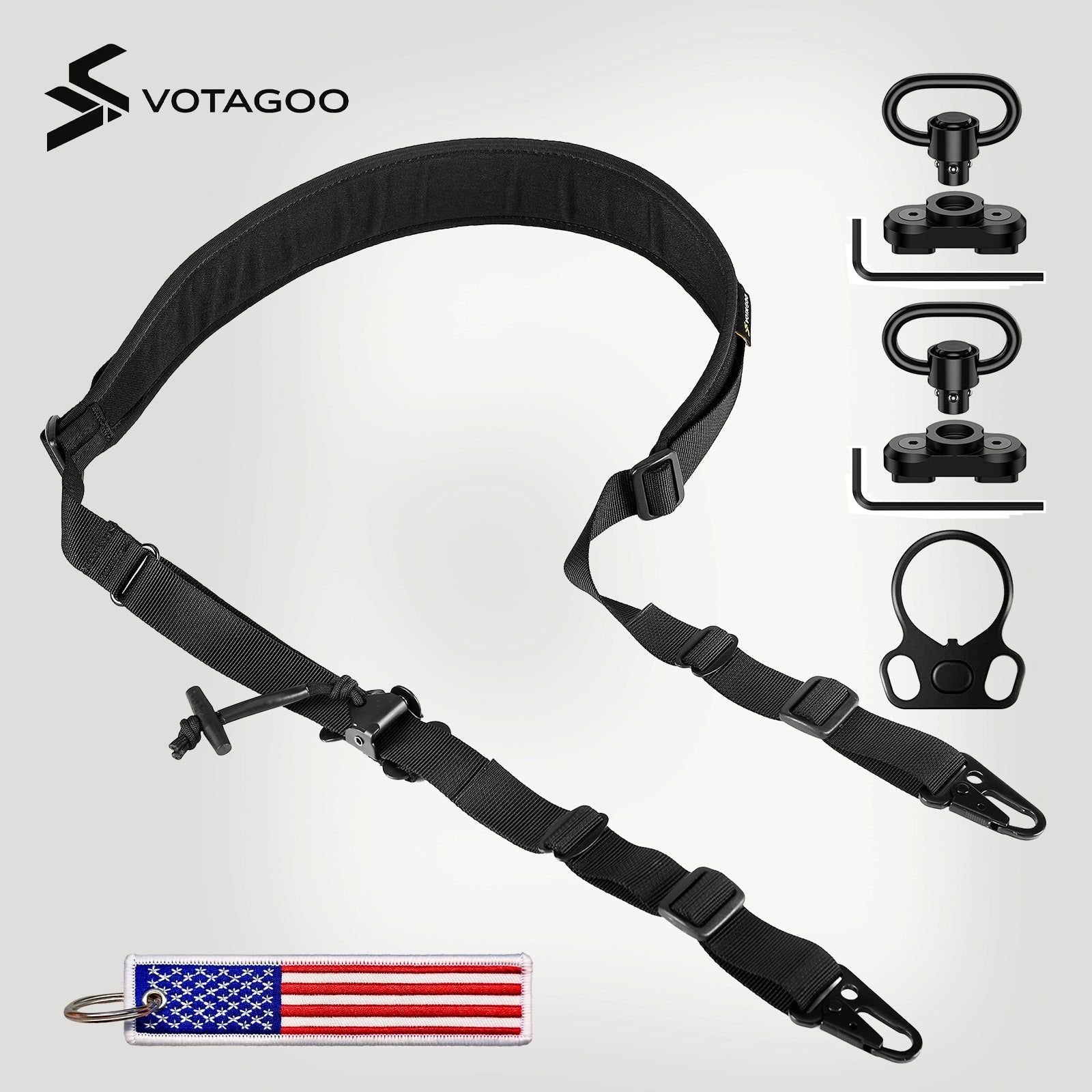 VOTAGOO® QD 2 Point Rifle Sling