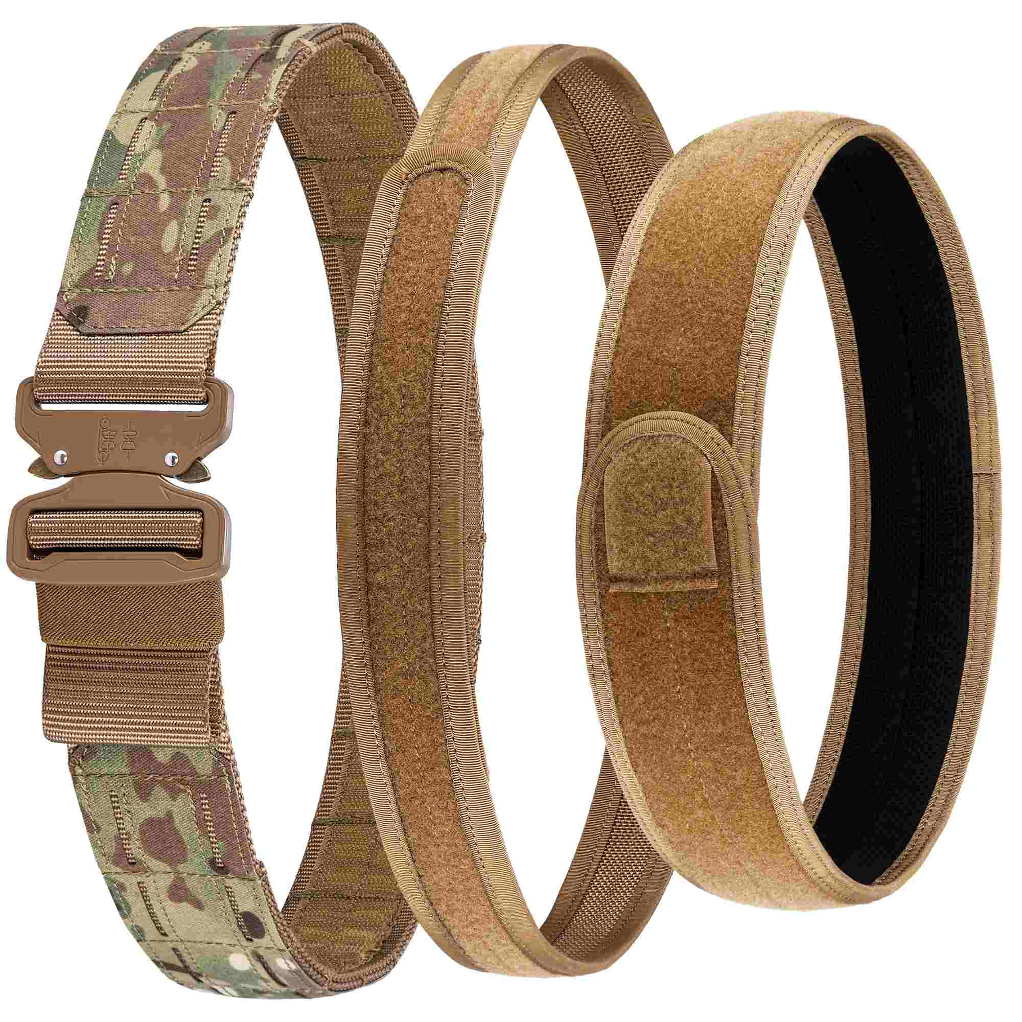 Tactical MOLLE Battle Belt with Quick Release Buckle