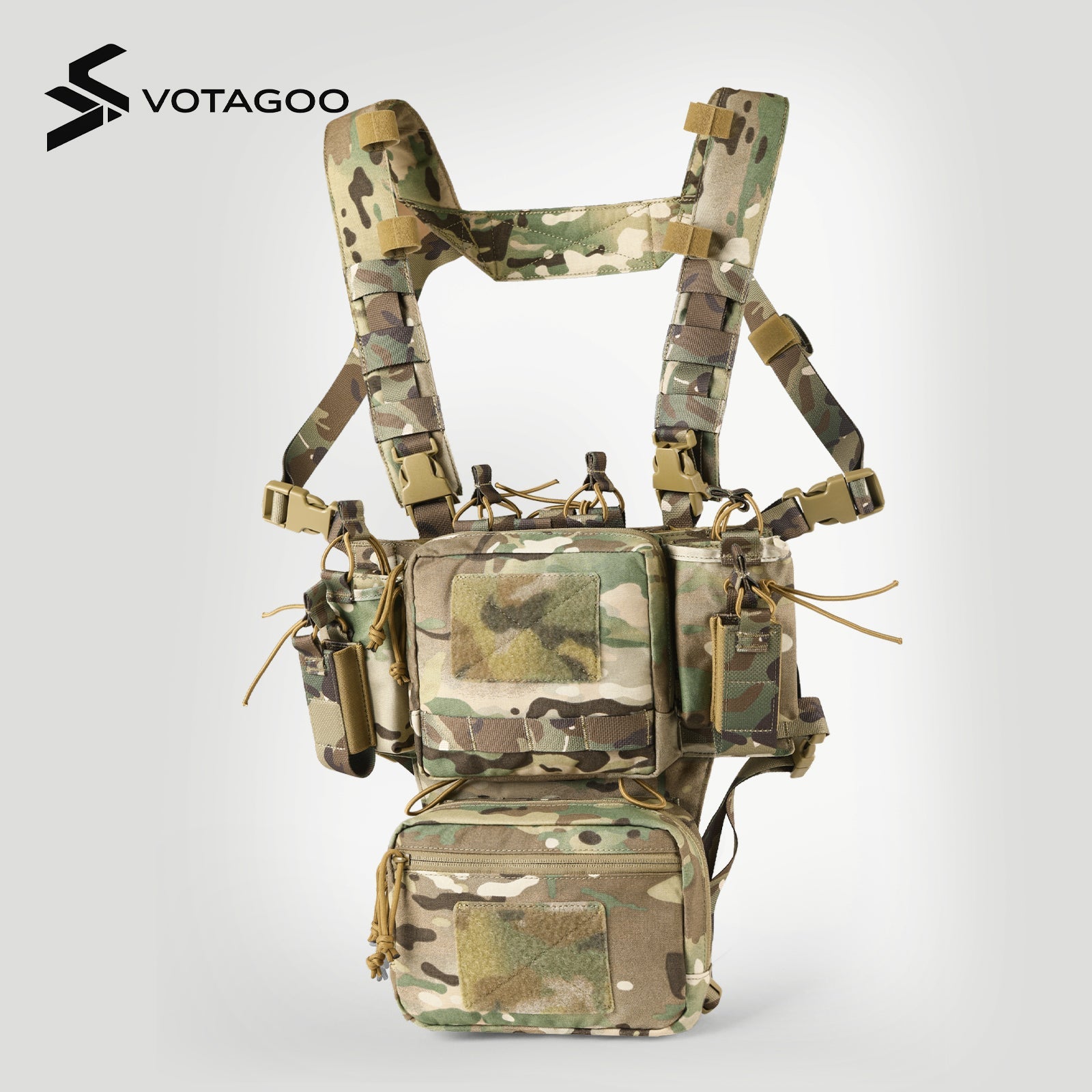 VOTAGOO® Adjustable & Detachable Tactical Chest Rig