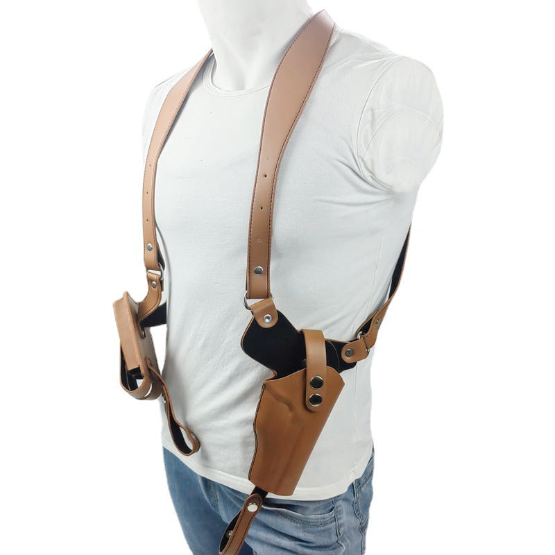 New Tactical Armpit Universal Holster Outdoor Hidden Leather Sunday Bag