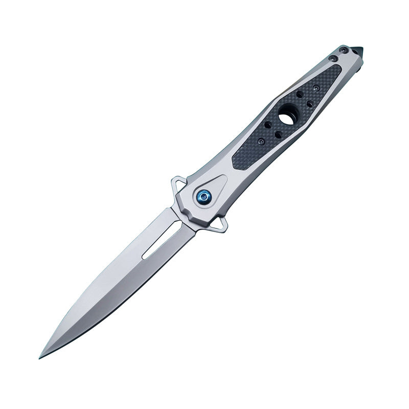 Folding Knife G10 Handle Tail Hammer Escape Tool