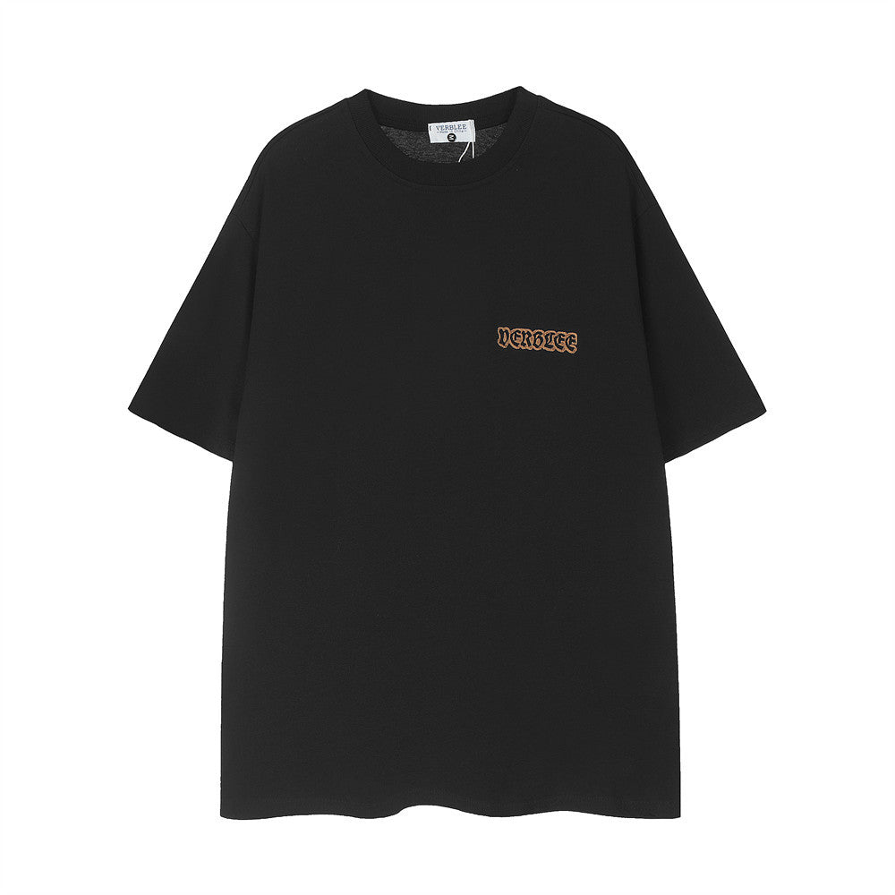 Doberman Pinscher Embroidered Short Sleeve Men
