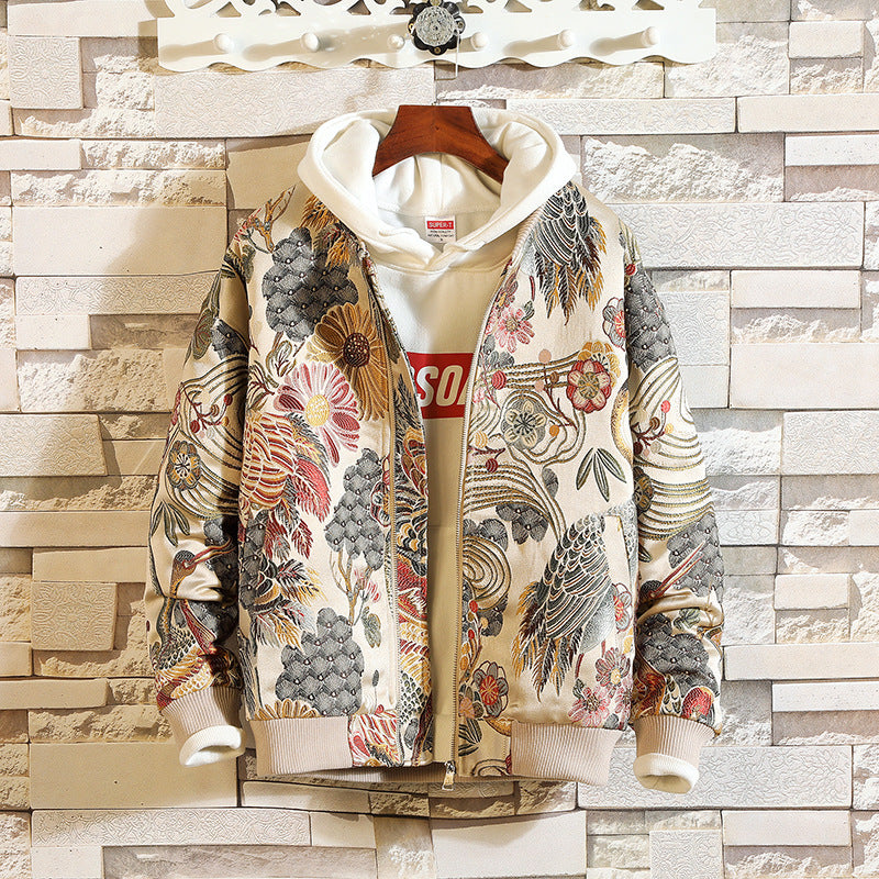 Hong Kong style embroidered coat