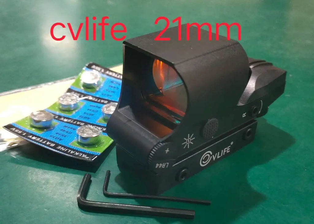 1x28x40mm Red Dot Sight Reflex Sight 4 Adjustable Reticle Red Dot Scope with 5 Brightness 20mm Rail Red Dot Optics for Hunting