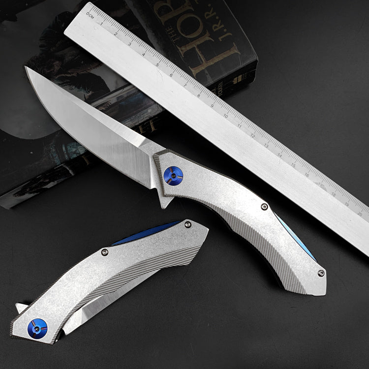 High Hardness Outdoor Folding Knife Portable Spring