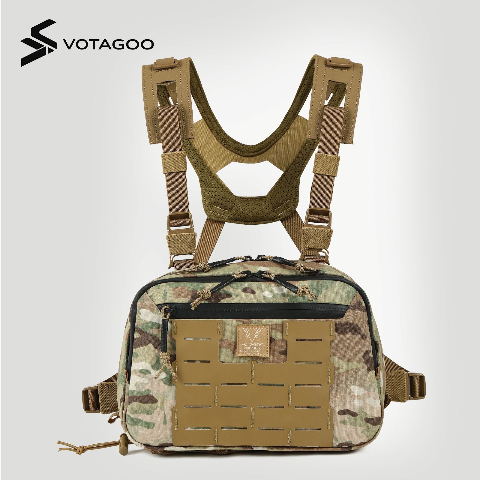 VOTAGOO® 500D Cordura Chest Rig 3L-0