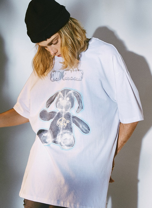 Men's loose FOG style short sleeve T-shirt
