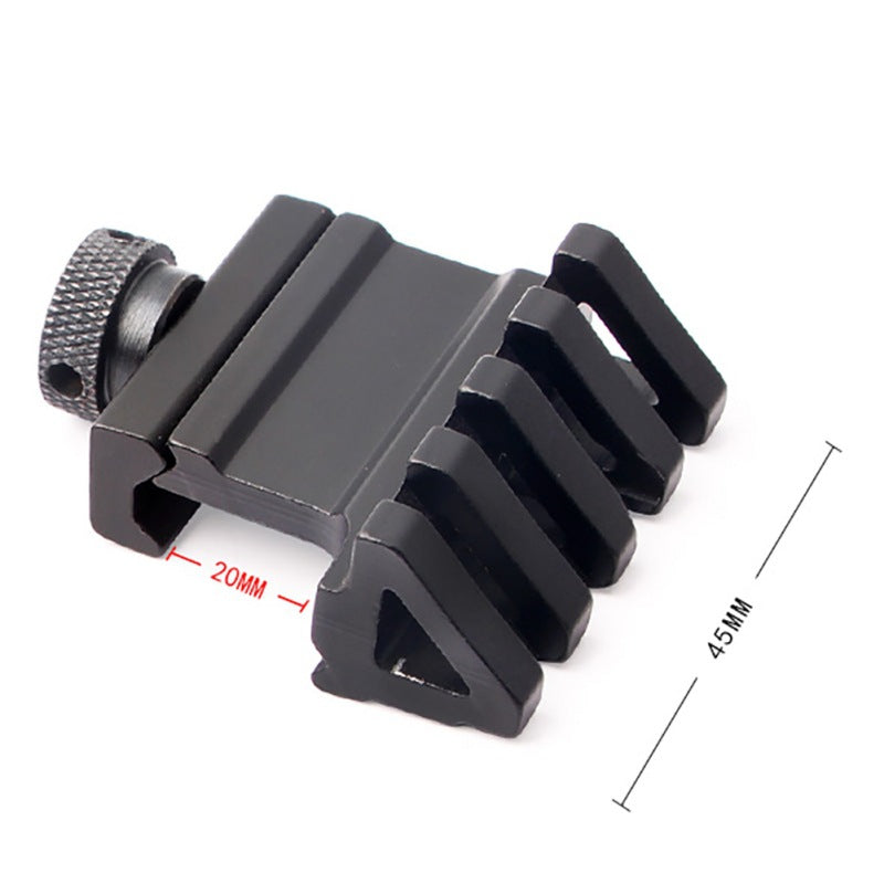 45 Degree Unilateral Ar Metal Tactical Rail Flashlight Laser Tube Clip