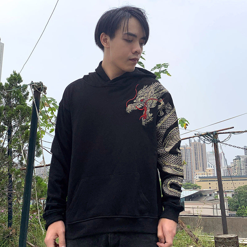 Shenlong embroidered sweater