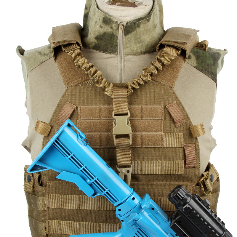 Multi functional CS gun rope tactical strap