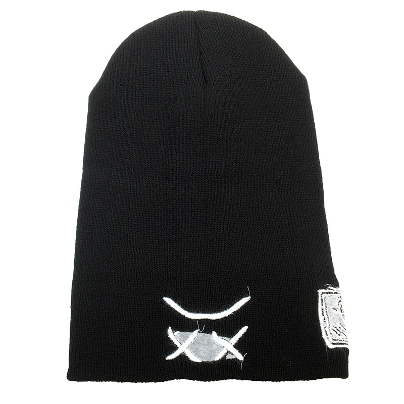 Embroidered knitted hat