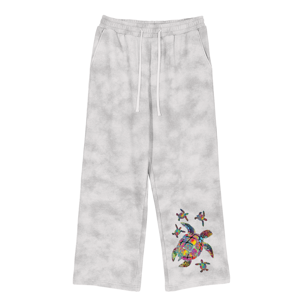 Dirty Washed Fleece Sweatpants