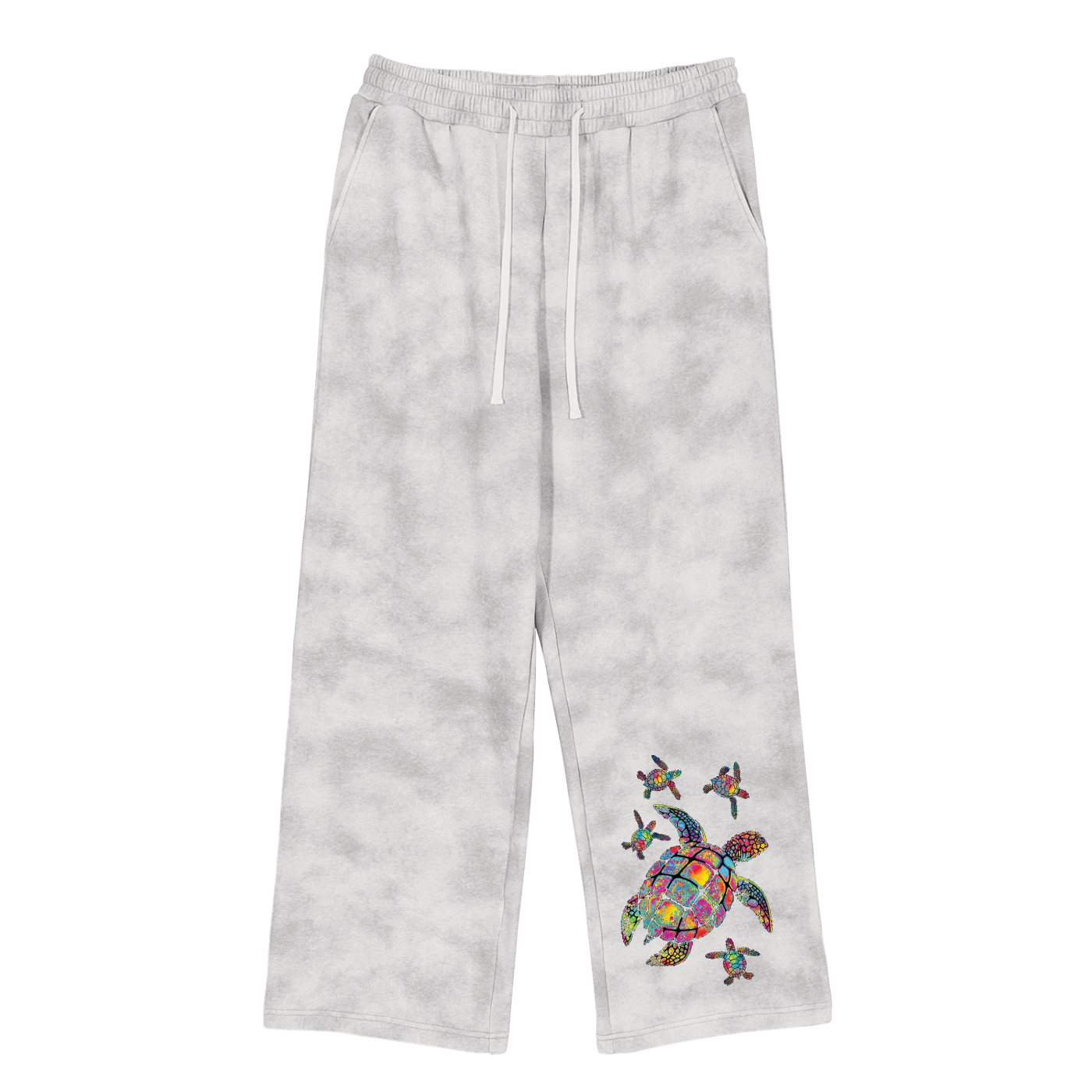 Dirty Washed Fleece Sweatpants