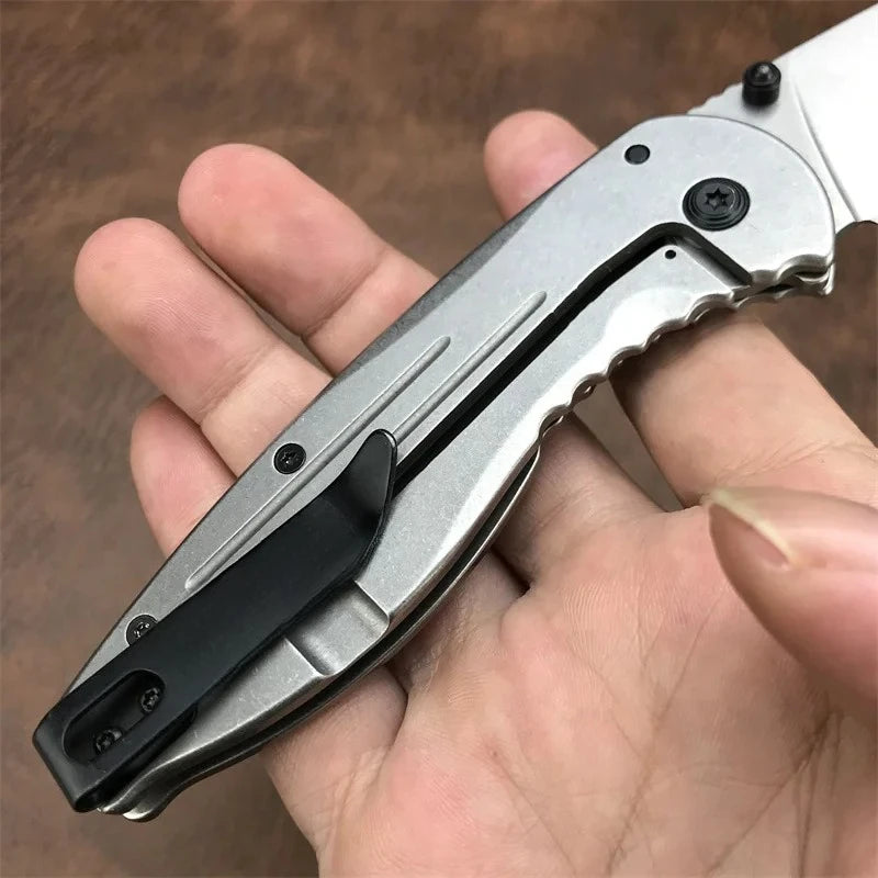 8389 Folding Knife 8cr13mov Steel Blade Outdoor Tactics Hunting Camping Hiking Survival EDC Practical Pocket Knife Men's Gift