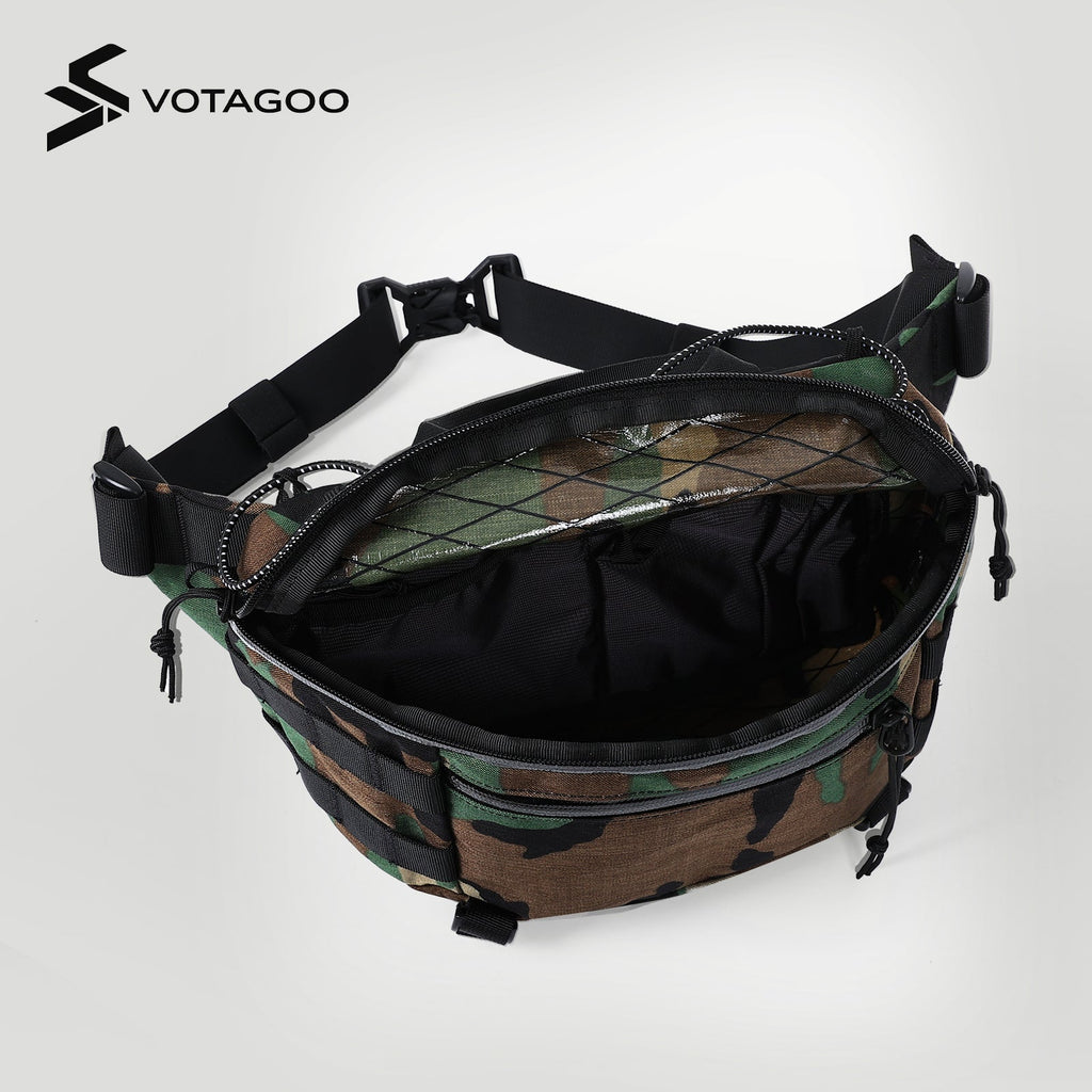 VOTAGOO® X-Pac Nylon Waist Bag Fanny Pack