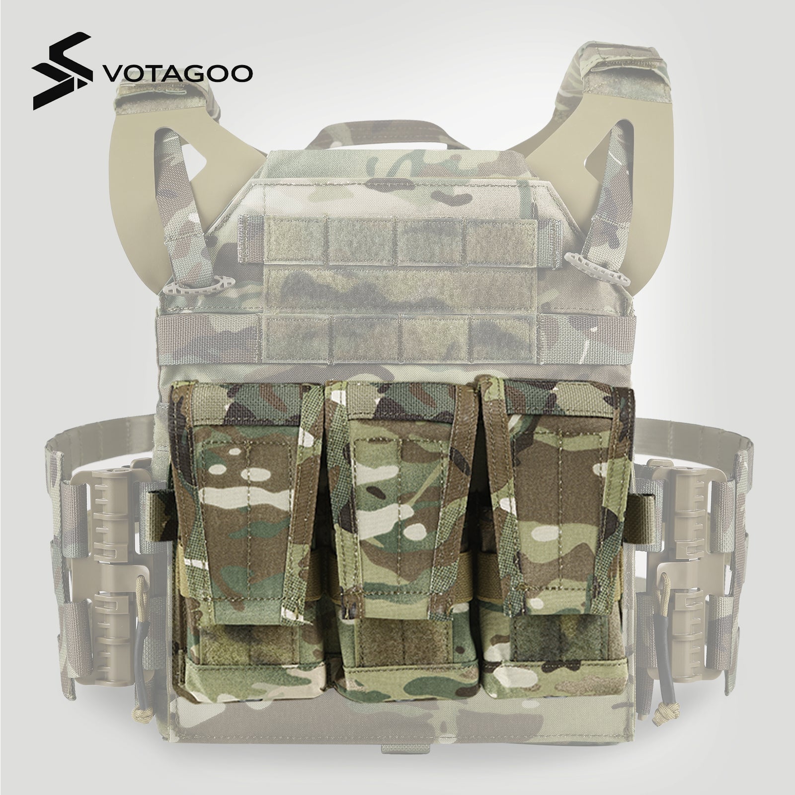 VOTAGOO® AVS/JPC Triple Mag Pouch